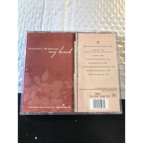 Lot of 3 Martina McBride CDs Evoloution,Martina & My Heart - Picture 13 of 13